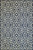 Baja Navy Fret Rug - 4 x 6