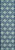 Baja Turkish Tile Blue Rug - 2 x 8