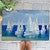 White Sailboats Outdoor Rug - 3 x 5