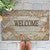 Seashell Welcome Outdoor Rug - 2 x 3