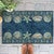 Stylized Shells Outdoor Doormat