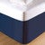 Coral Bay Navy Bedskirt - Queen