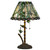 Bamboo Stained Glass Table Lamp