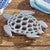 Silver Sea Turtle Trivet