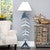 Blue Bonefish Floor Lamp
