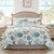 Coralscape Seashell Comforter Set - King