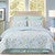 Coral Gardens Quilt Bed Set - Full/Queen