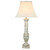 Creamy Rustic Table Lamp