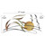 Sun-Kissed Sea Oats Metal Wall Art
