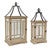 Multi Paneled Lanterns - Set of 2