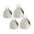 Whitewashed Norfolk Baskets - Set of 4
