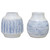 Faded Sky Ceramic Vases - Set of 2