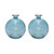 Salt Water Glass Vases - Set of 2