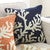 Barrier Reef Navy Indoor/Outdoor Pillow