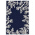 Barrier Reef Navy Indoor/Outdoor Rug - 5 x 8 - OUT OF STOCK UNTIL 04/30/2025