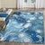 Flowing Jellyfish Indoor/Outdoor Rug - 9 x 12