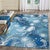 Flowing Jellyfish Indoor/Outdoor Rug - 2 x 8