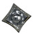 Flared Pearly Aluminum Serving Tray
