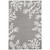 Barrier Reef Silver Indoor/Outdoor Rug - 4 x 6