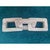 Marble Square Cornered Chain Trio - Pink