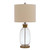 Wide Bubble Glass Rope Table Lamp