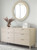 Cascading Waves Dresser Mirror Combo - OUT OF STOCK UNTIL 07/30/2025