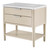 Luminous Reflections Marble USB Nightstand
