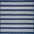 Yacht Club Stripes Indoor/Outdoor Utility Mat - 9 x 12