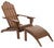Bayside Foldable Adirondack Chair with Footrest - OUT OF STOCK UNTIL 08/13/2025