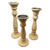 Beachwood Candle Holders - Set of 3