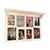 Coastal Memories 8 Photo Wall Shelf