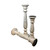 Wooden Pillar Candle Holders  - Set of 3