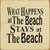 Happenings At Beach Wall Art