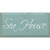 Sea House Teal Wall Art