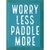 Keep Paddling Wall Art