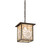 Geometric Seashell Pendant Light