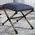 Fishermans Cove Navy Bench - Small