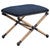 Fishermans Cove Navy Bench - Small