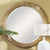 Key Largo Round Mirror - Natural