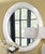 Key Largo Round Mirror - White