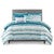 Seaside Dreams Aqua 8 Piece Comforter Set - Full/Queen