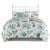 Coralscape Seashell Quilt Set - King/Cal King