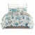 Coralscape Seashell Quilt Set - Full/Queen