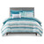 Seaside Dreams Aqua 8 Piece Comforter Set - King/Cal King
