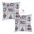 American Pride Beach Pillow