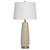 Gloss Dimple Ceramic Table Lamp - Cream