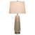 Gloss Dimple Ceramic Table Lamp - Cream