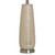 Gloss Dimple Ceramic Table Lamp - Cream