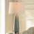 Gloss Dimple Ceramic Table Lamp - Sage - OUT OF STOCK UNTIL 09/24/2025