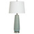 Gloss Dimple Ceramic Table Lamp - Sage - OUT OF STOCK UNTIL 09/24/2025